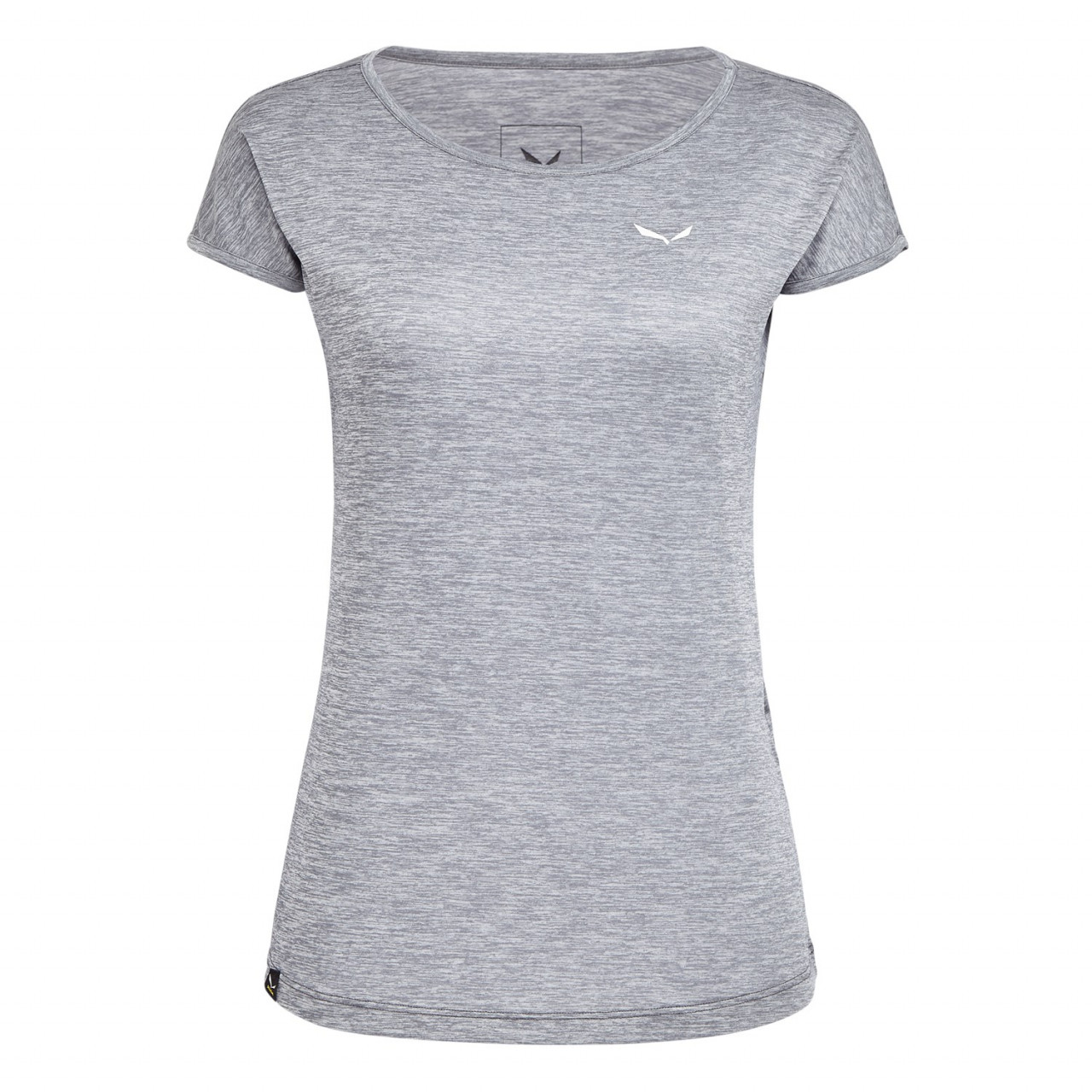 Salewa Women's Puez Melange Dry T-Shirts Grey CSB-124980